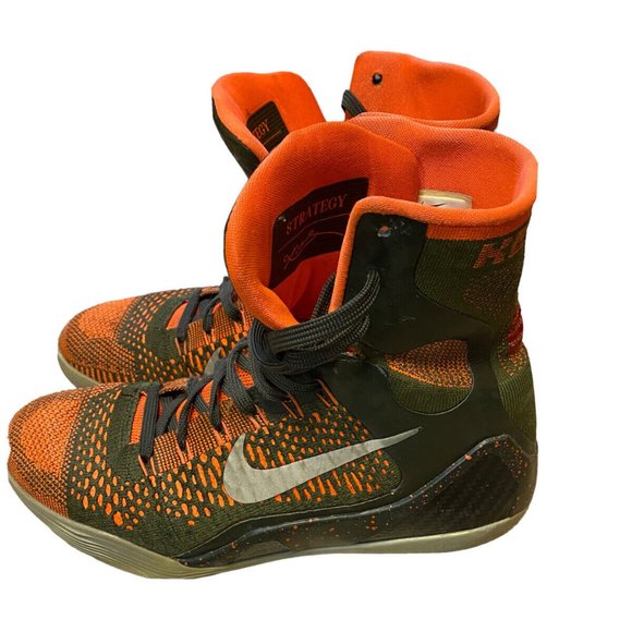 Nike Kobe IX 9 Elite Strategy 630847-303 Sequoia/Green/Silver Sz 8 Basketball main image 7